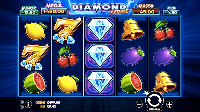 Game slot diamond đa sắc màu 